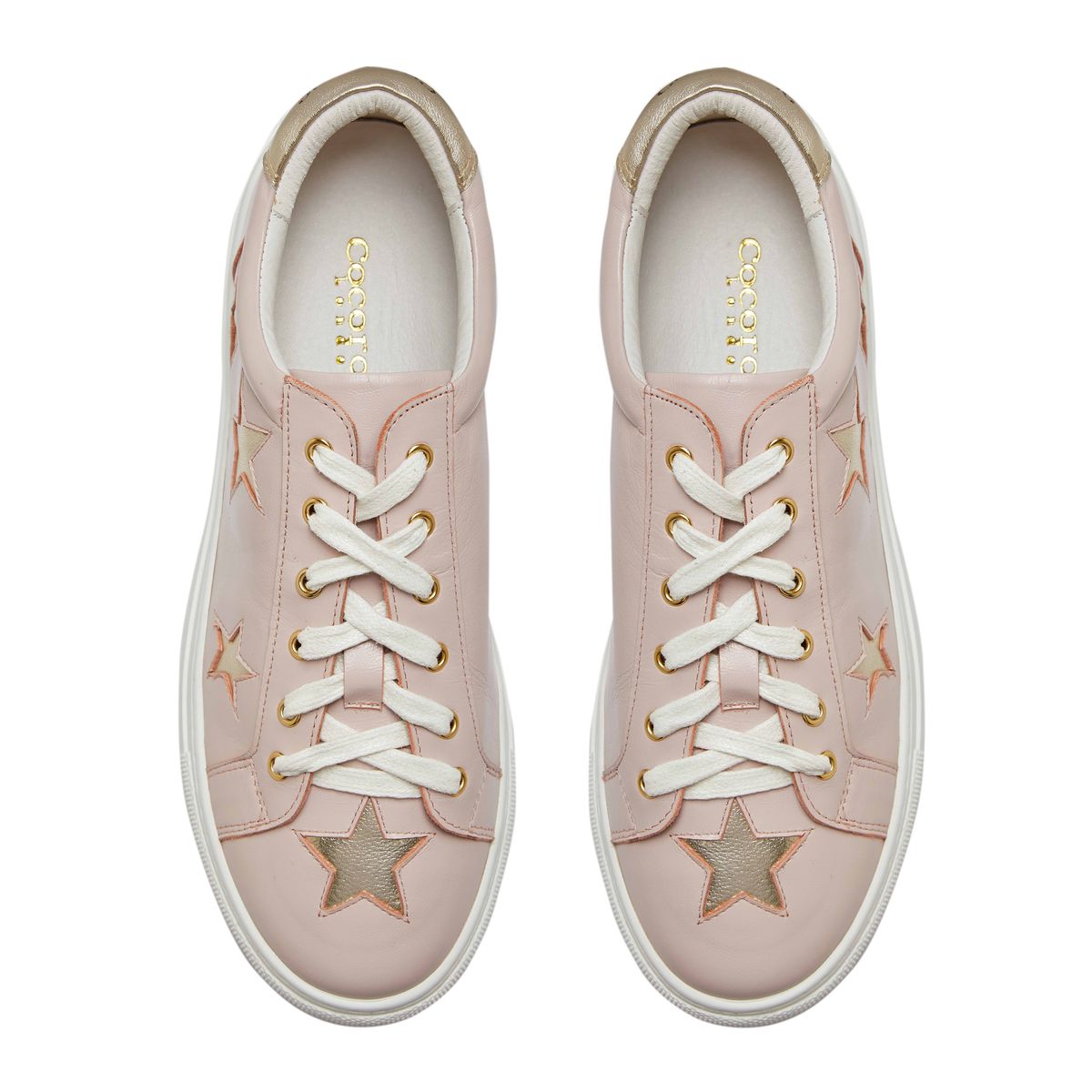 Hoxton Pastel Pink with Gold Stars