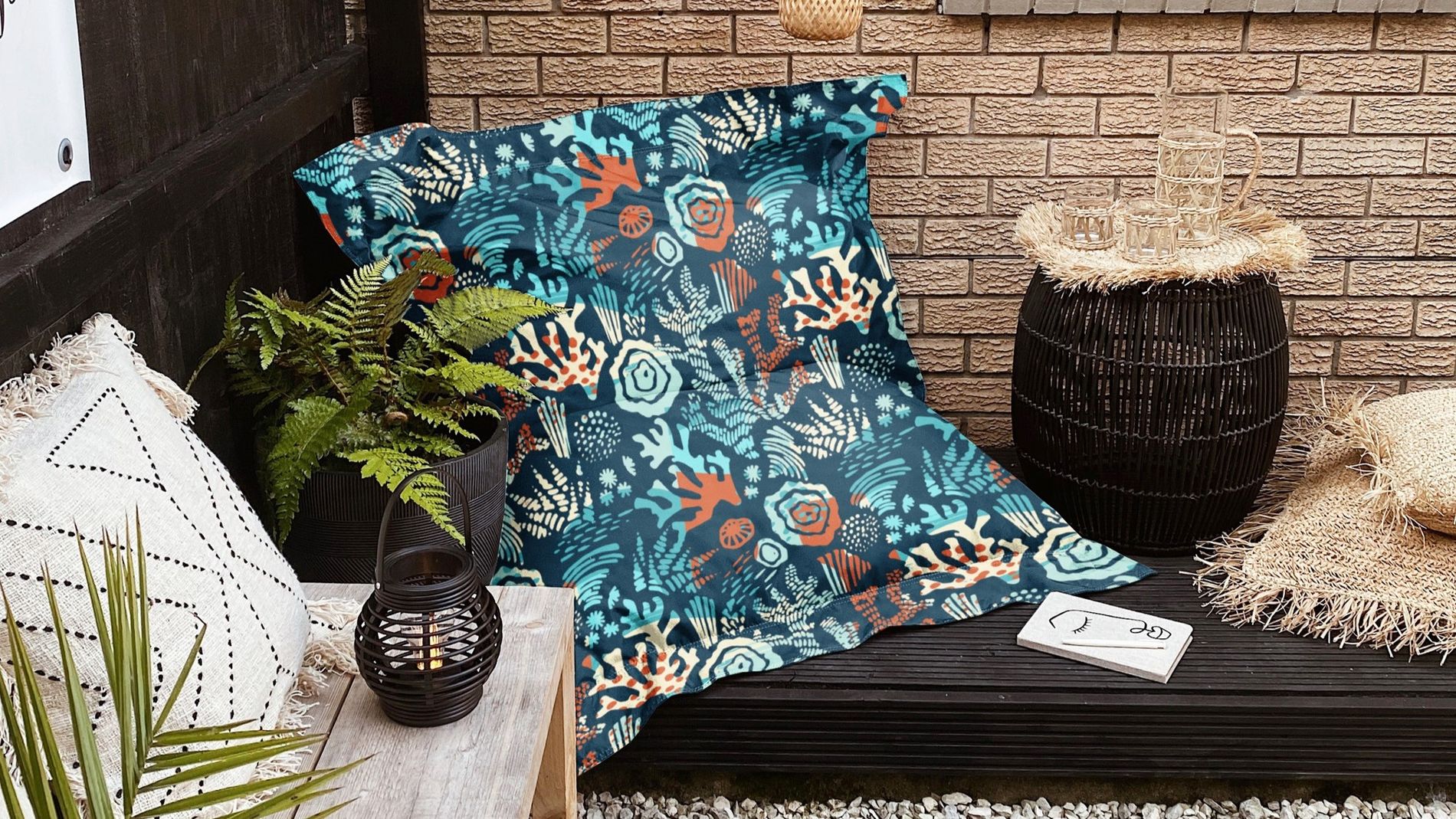 2000px rucomfy, Sea Breeze Extra Large Squashy Squarbie Beanbag  IndoorOutdoor, £104.99, 8125359.jpg