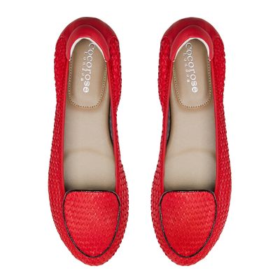 Cocorose London coral leather loafers 2.0