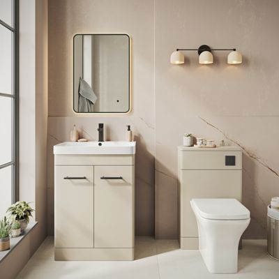 Rossini 600 Vanity Unit in Stone