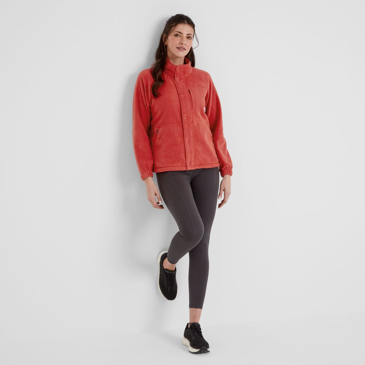Kayford Women's Microfleece Jacket - Cranberry