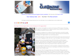 Screencapture of The Cleanzine