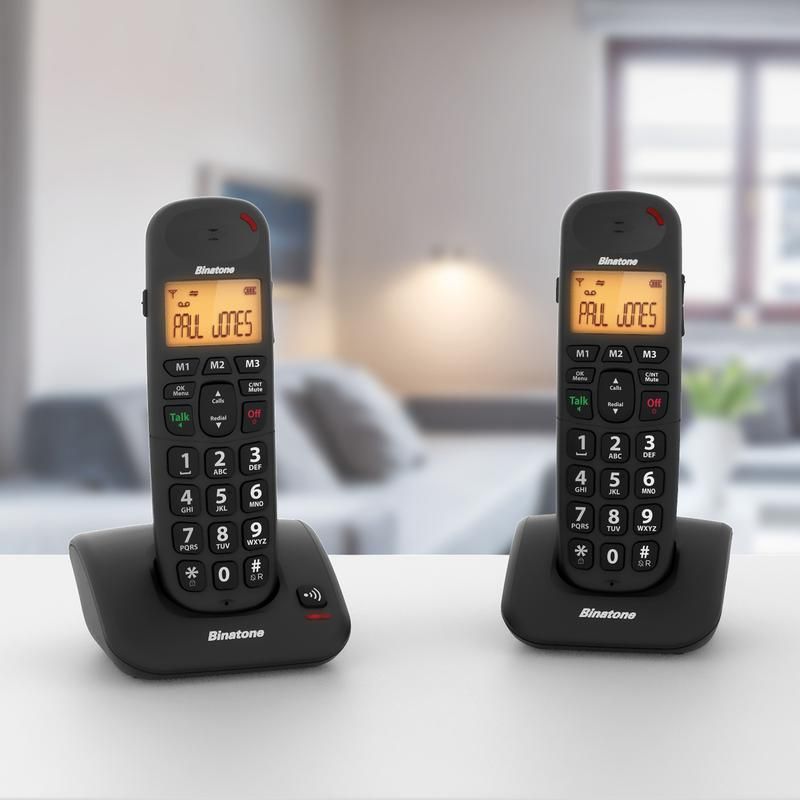 Binatone Big Button Speakeasy 3805 Twin DECT Phone Black - 660410110001.jpg