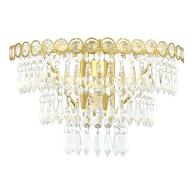 Enid Wall Light in Antique Brass