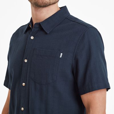 Preston Men's Shirt - Dark Indigo