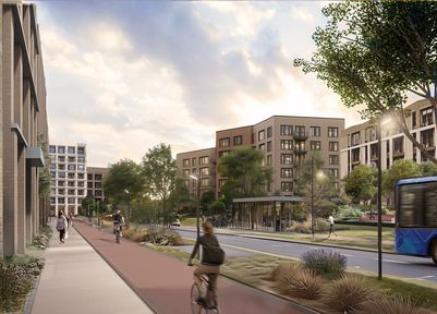 250320_TheCommon_V05 - CGI showing the proposed Future Phases of Eddington. For illustrative purposes only. Image credit HawkinsBrown..jpg