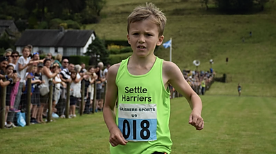 Calum McGoldrick of Settle Harriers