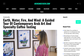 Screencapture of NewsnReview.com
