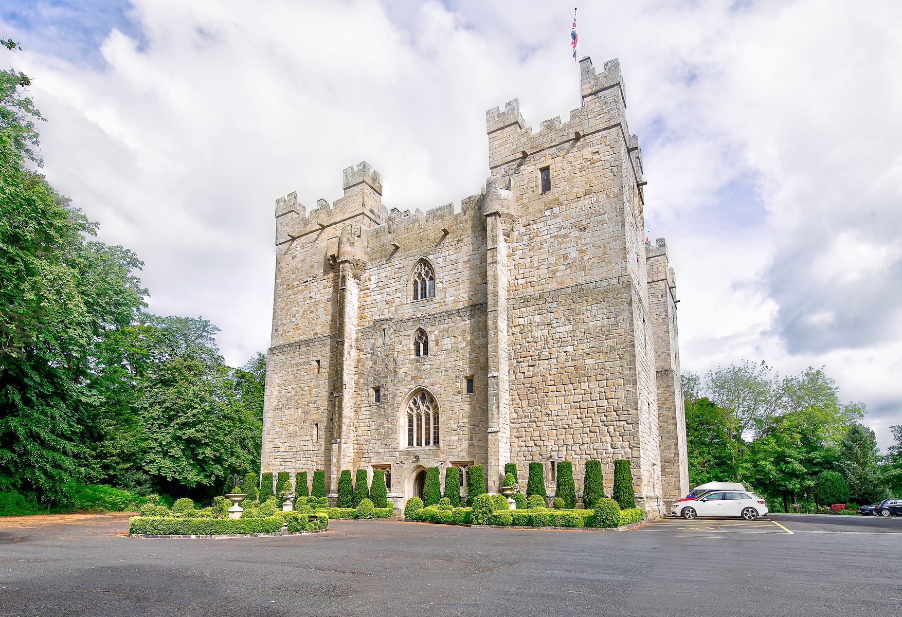 Langley Castle hotel and restaurant, Northumberland, UK, (pic 2026)Al