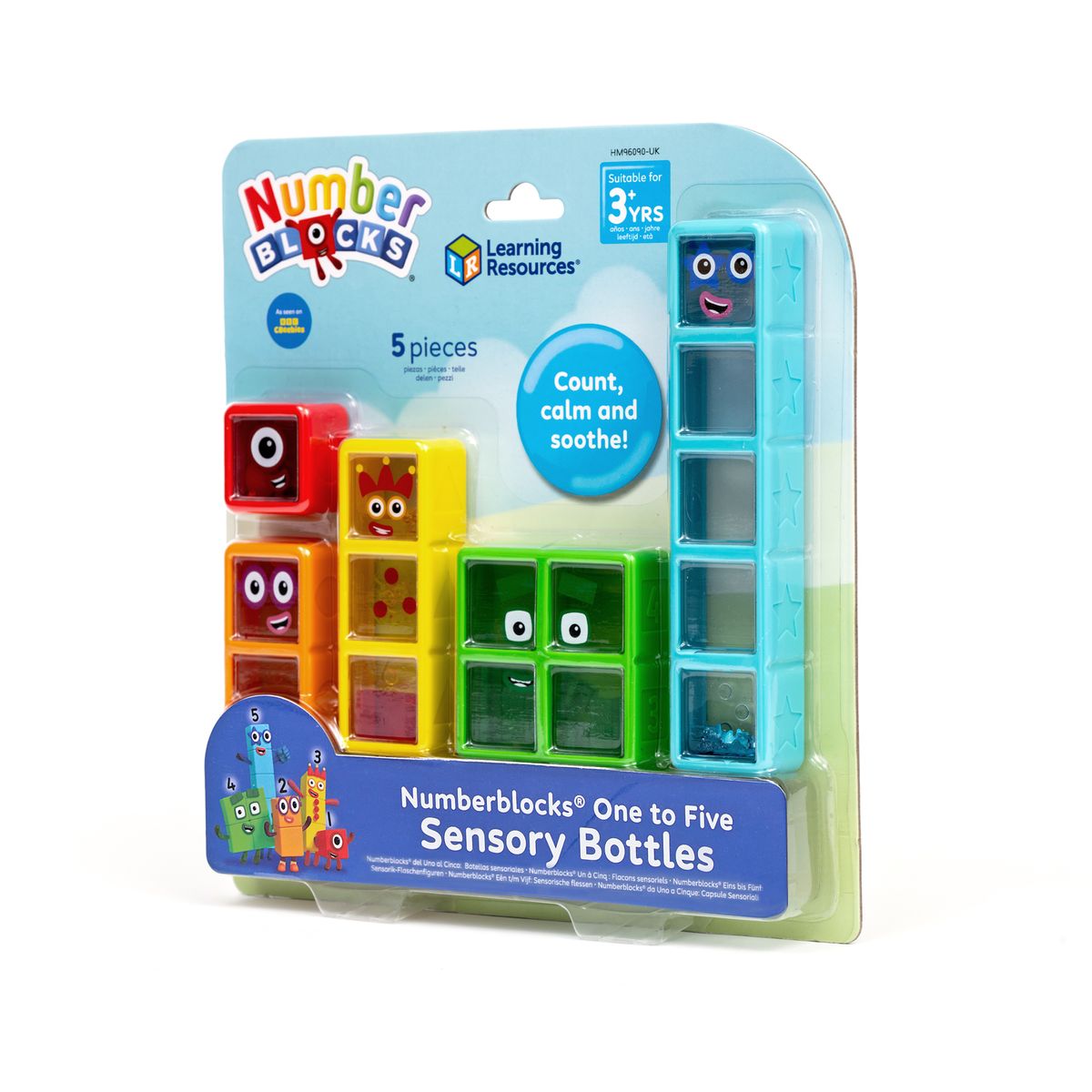 Numberblocks® One to Five Sensory Bottles