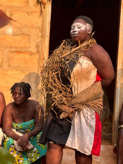 Togo, Amenoudji Kondje Village - Voodoo Ceremony -1 Togo, HC, Dec 24 BEST.jpg