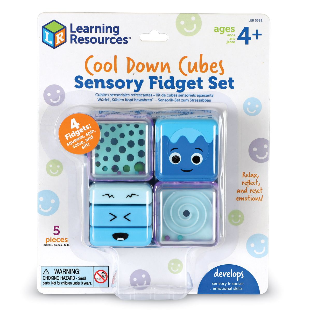 Cool Down Sensory Cubes