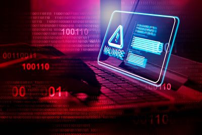 Hacker and malware warnings