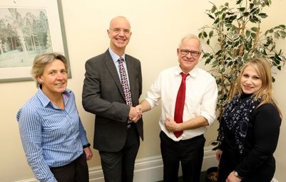 Nadine Ashford, director at Lawson Lewis Blakers; Dean Orgill, chief executive partner at Mayo Wynne Baxter; Jeremy Sogno, director at Lawson Lewis Blakers and Nicola Davies, director at Lawson Lewis Blakers.