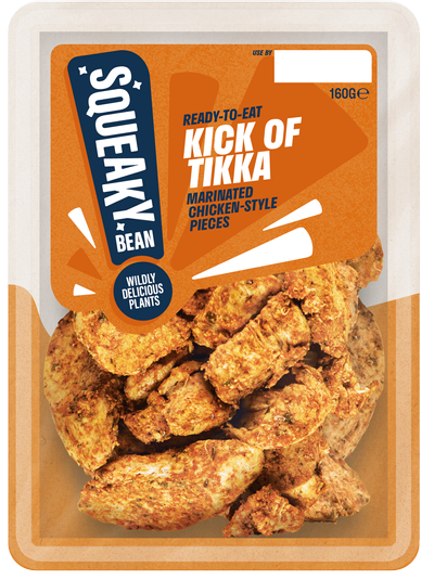Squeaky Bean Kick of Tikka Marinated Chicken-Style Pieces