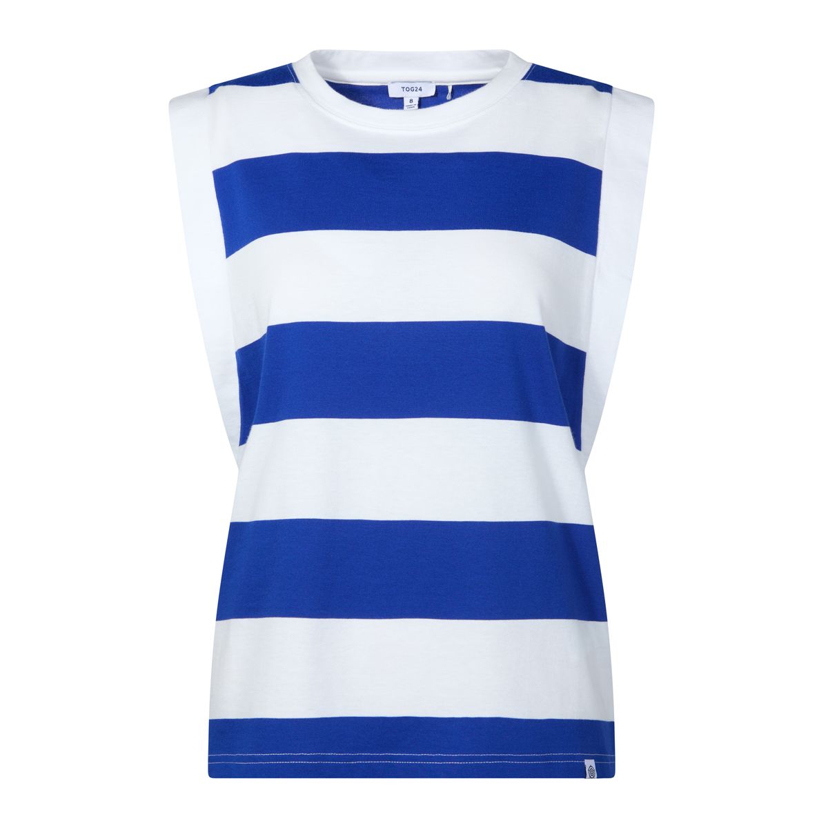 Aurelia Women's Vest - Ultra Marin Blue Stripe