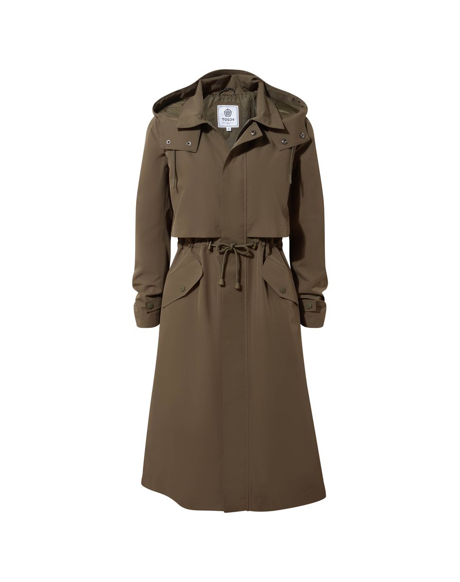 ALVA WOMENS WATERPROOF JACKET - KHAKI