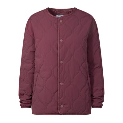 Cleadon Women's Padded Jacket - black raspberry