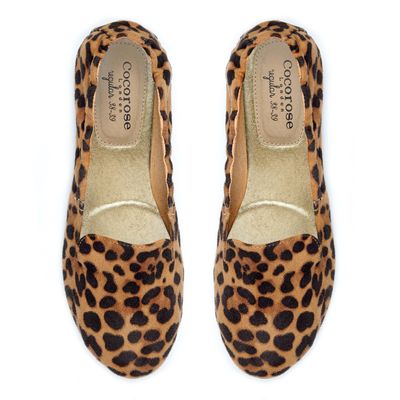 Carnaby Leopard flats from Cocorose London