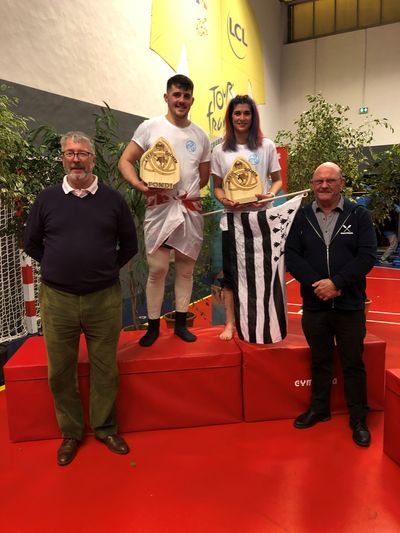 Champions at Gouren Championships in Brittany