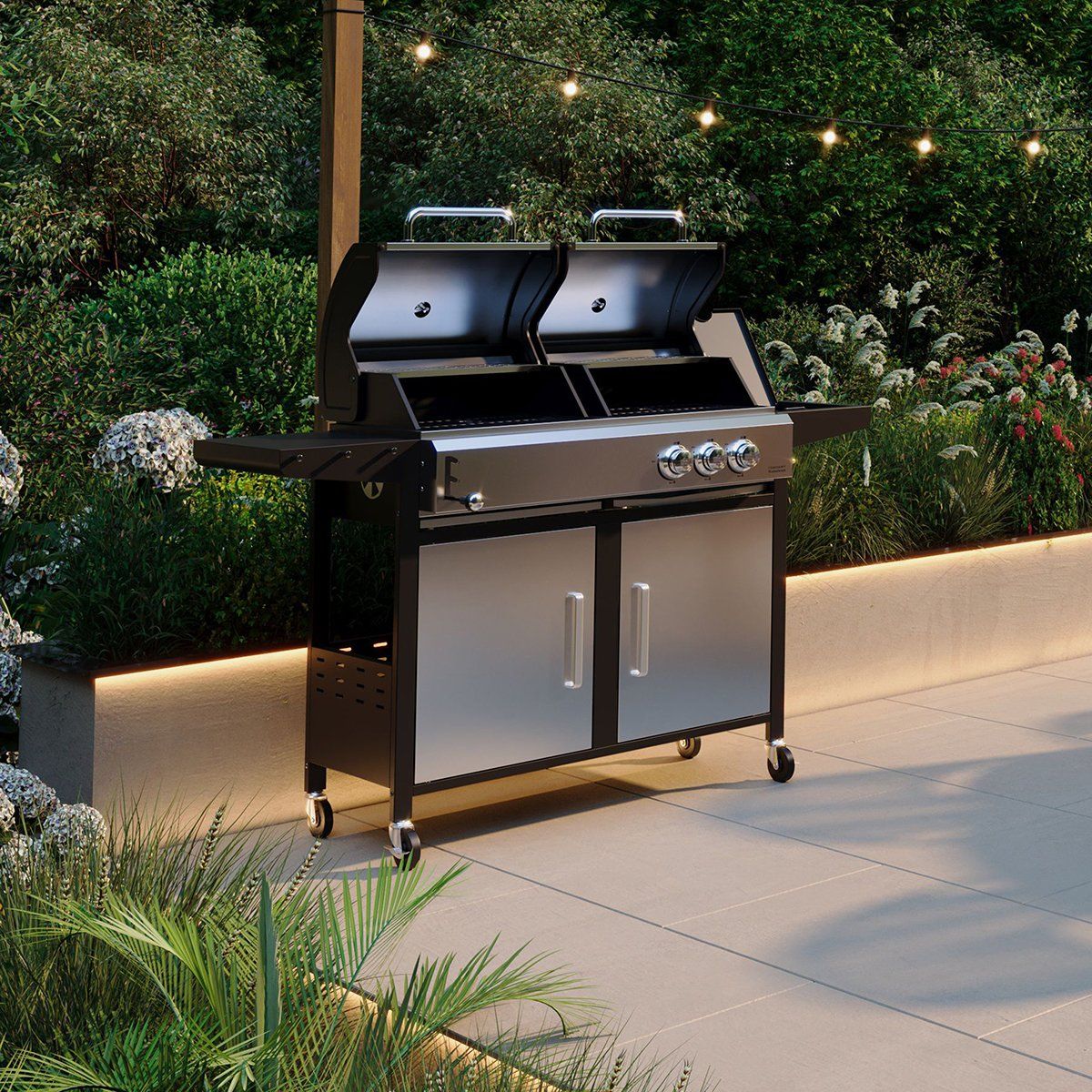 ottimo 465 Dual Fuel 2-Burner BBQ
