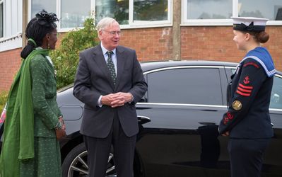 HRH The Duke of Gloucester visits Moulton College