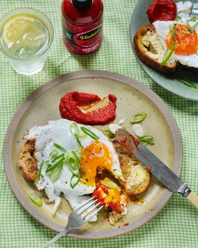 Vadasz Kimchi Ketchup with eggs