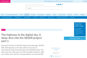 Screencapture of International Airport Review