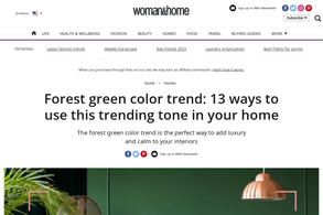 Screencapture of Woman & Home