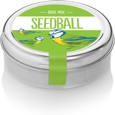 Bird Mix Seed Ball Tin