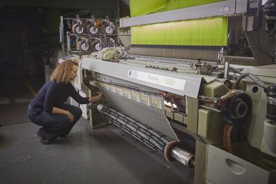 Andrea Noble, Bespoke Jacquard Weaving