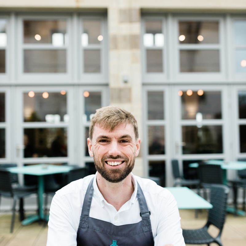 Levens Kitchen & Bakery's front of house manager, Tom Kilshaw.