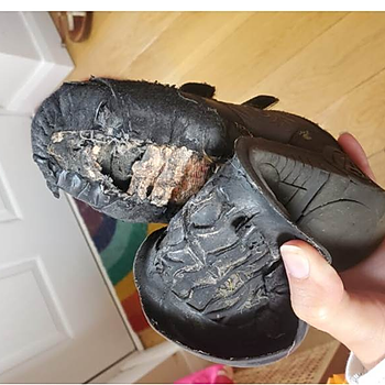 Deteriorated Sole Bonding