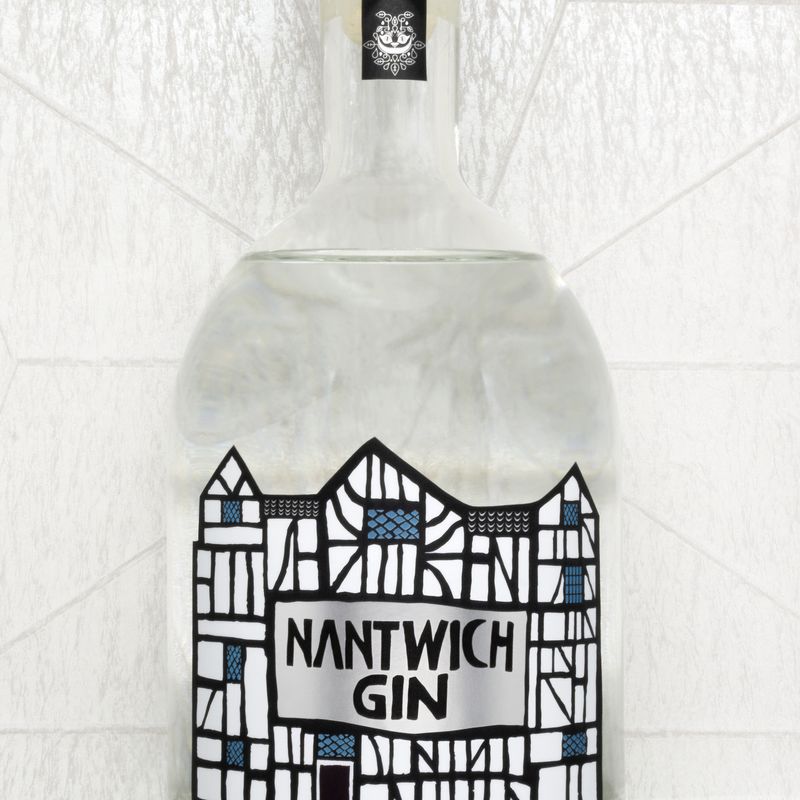 Bottle on white background