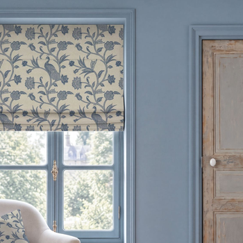 Suggested Header 2000px Escape to the Chateau L'Oiseau du Chateau Made to Measure Roman Blind - Bleue.jpg
