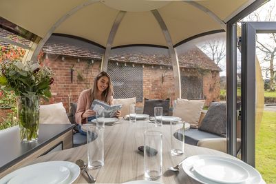 Ornate Garden Medium Oval House Garden Pod