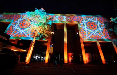 Nature's Algorythm Projection MK Central Library