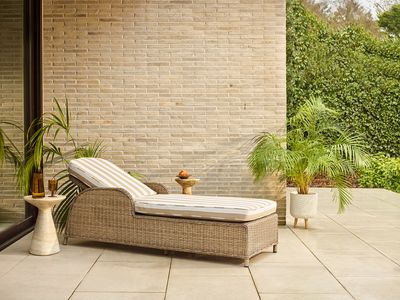 Karla Striped Sunlounger