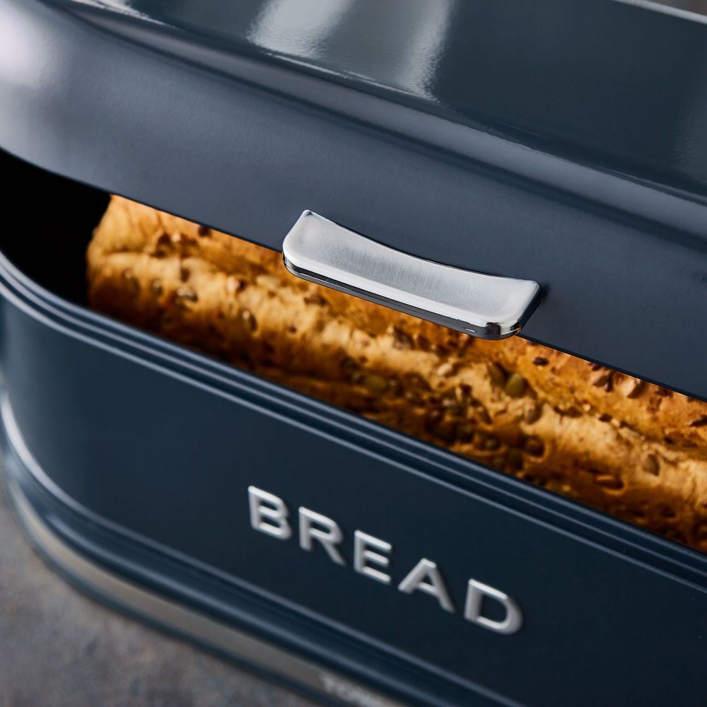 Belle Bread Bin Midnight Blue