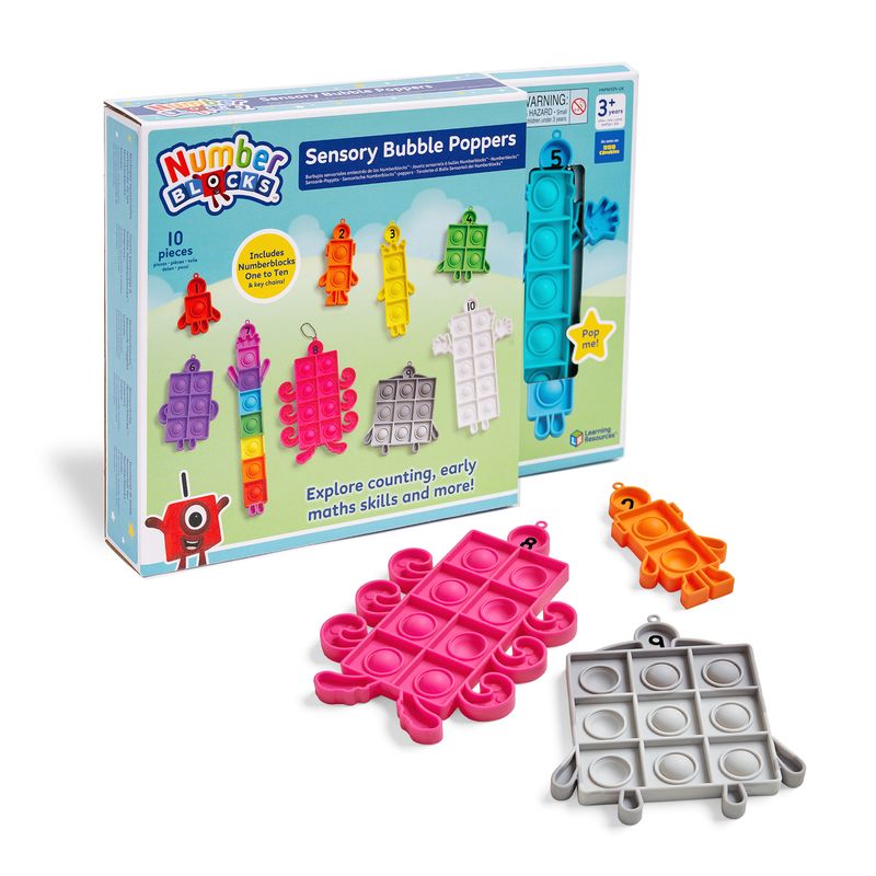 Numberblocks® Sensory Bubble Poppers