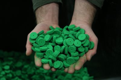Green felt