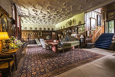 Great Hall at Levens Hall, near Kendal