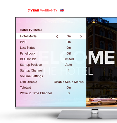 Mitchell & Brown Hotel TV