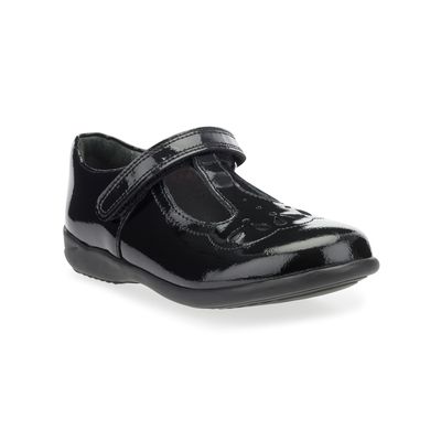 'Poppy' in black patent in Girls Primary Collection 