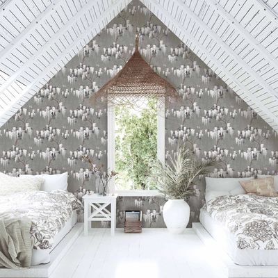 Pearl Lowe Collection - Wisteria in Latte/Slate Grey