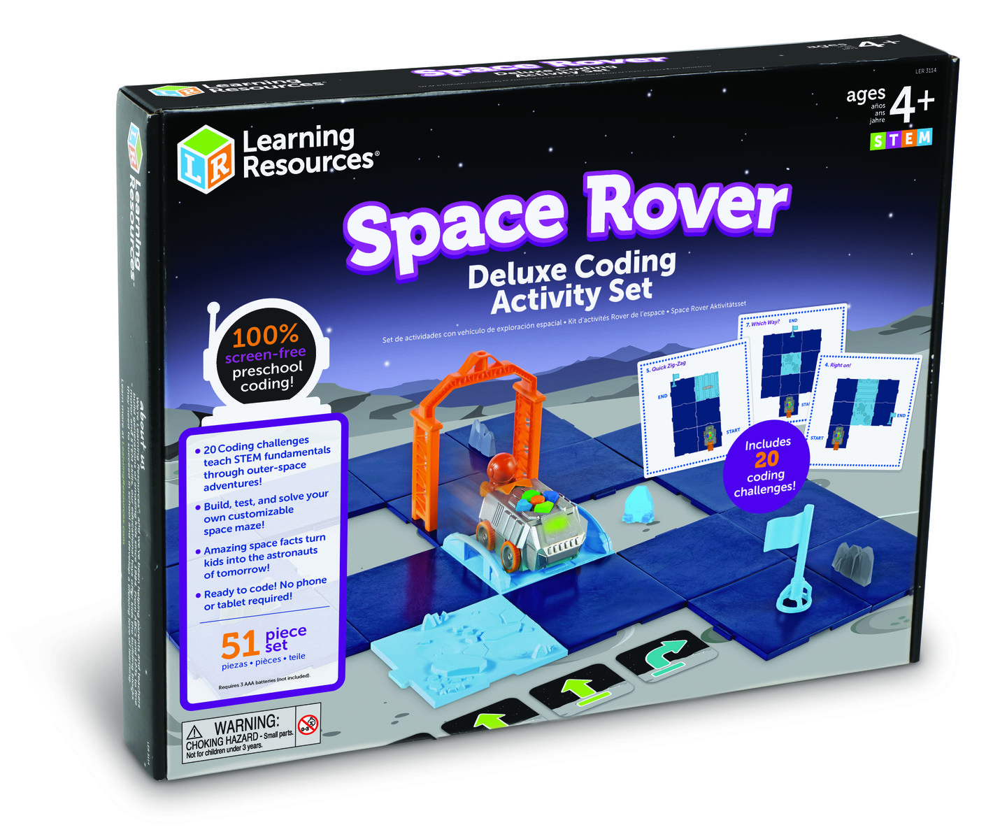 Space Rover Deluxe Coding Activity Set 