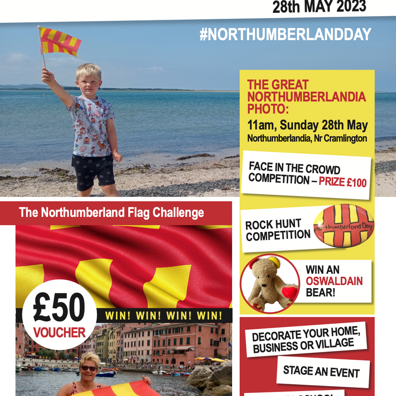 Northumberland Day Poster 2023