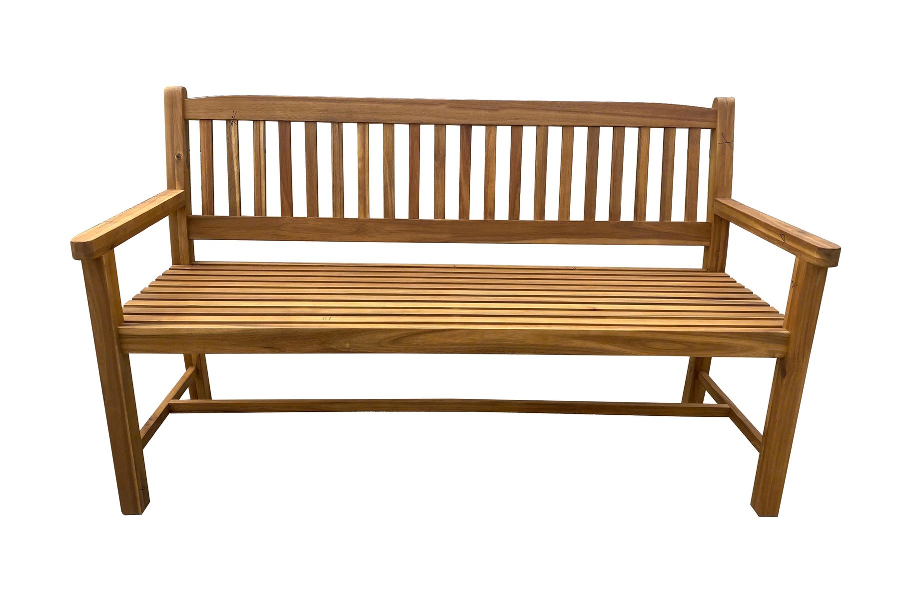 Lymington 3 Seater Acacia Wooden Garden Bench