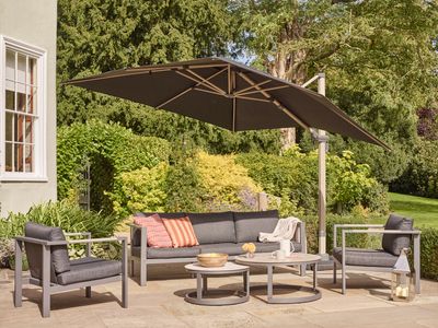Savannah 3 Seat Sofa Lounge Set - Birch