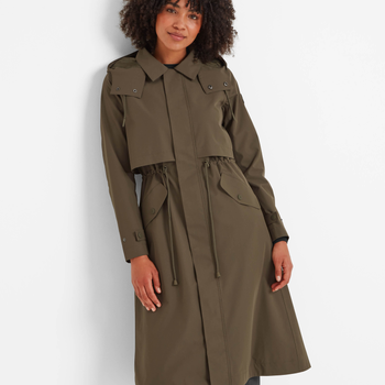 Alva womens waterproof jacket - Khaki